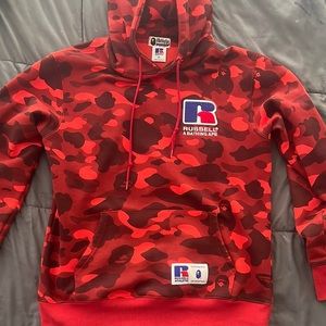 Bathing Aape x Russel Collab Hoodie